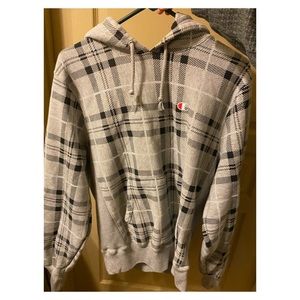 DEADSTOCK VINTAGE CHAMPION REVERSIBLE STITCHED HOODIE